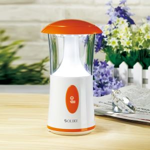 Luz de acampamento portátil com sensor LED